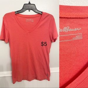 Closet clean-out, Eddie Bauer T-shirt, size L